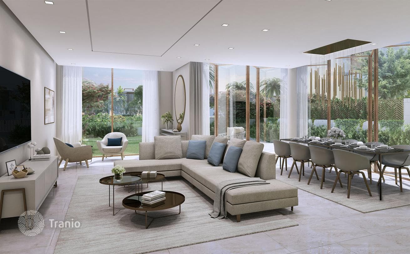 Закрытый комплекс вилл Amalfi с бассейном и парком, Jumeirah Bay, Дубай, ОАЭ