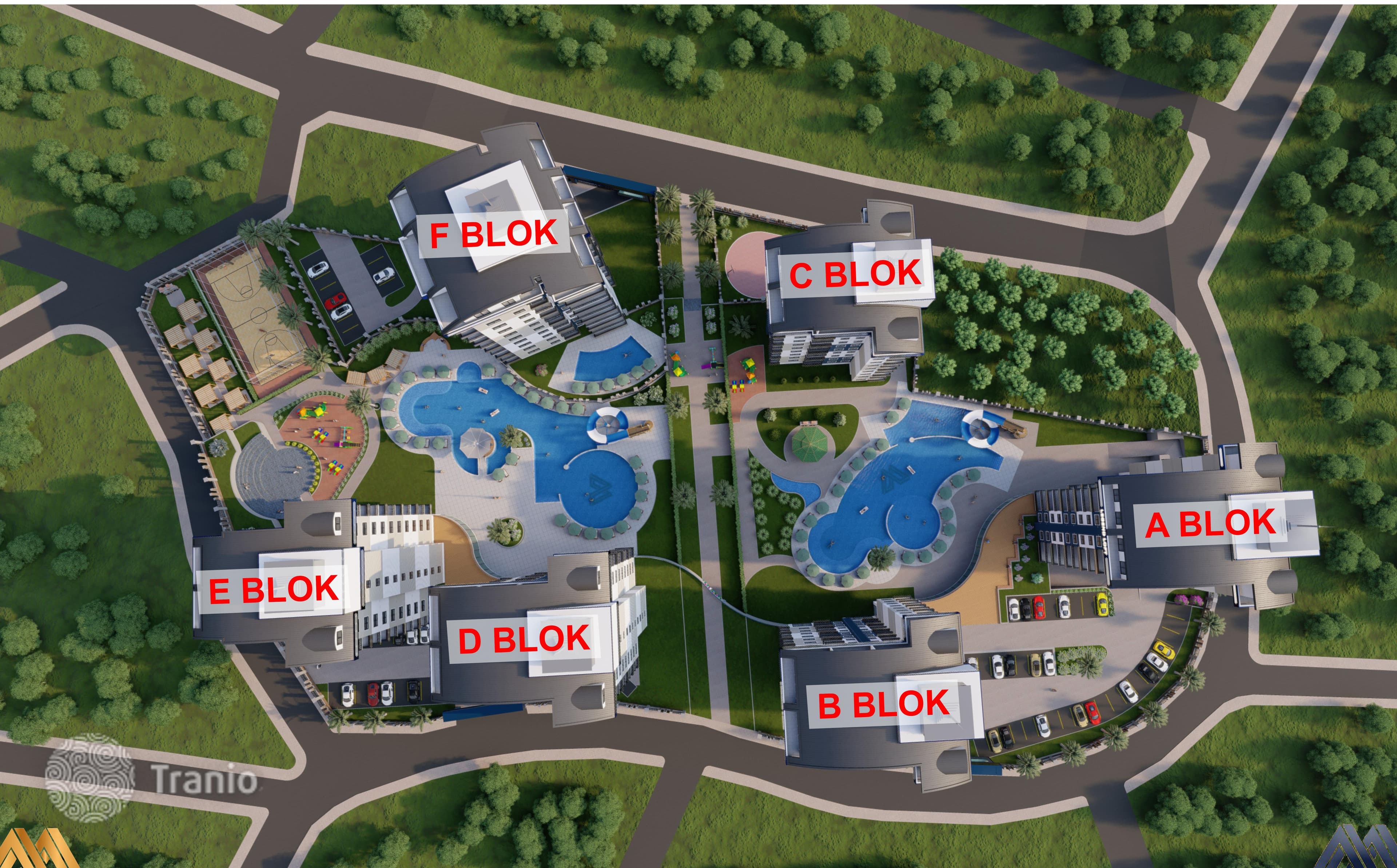 2-комнатные апартаменты в новостройке 51 м² в Авсалларе, Турция, фото 2