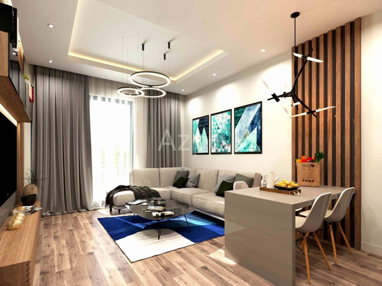 Апартаменты в Анталии, Турция, 61 м², фото 3