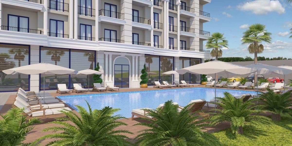 Квартира в Авсалларе, Турция, 42 м2, фото 3