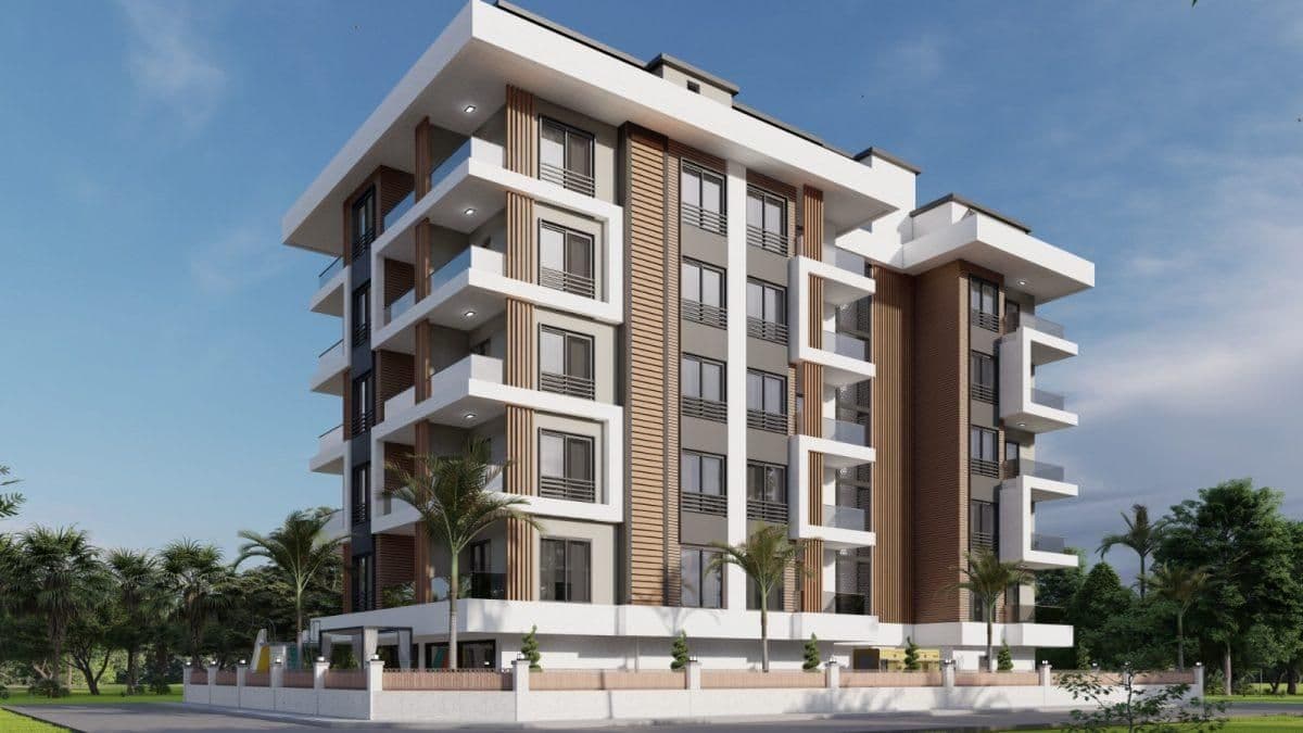 Квартира в Алании, Турция, 47 м2