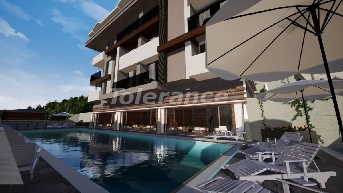 Апартаменты в Фетхие, Турция, 42 м2