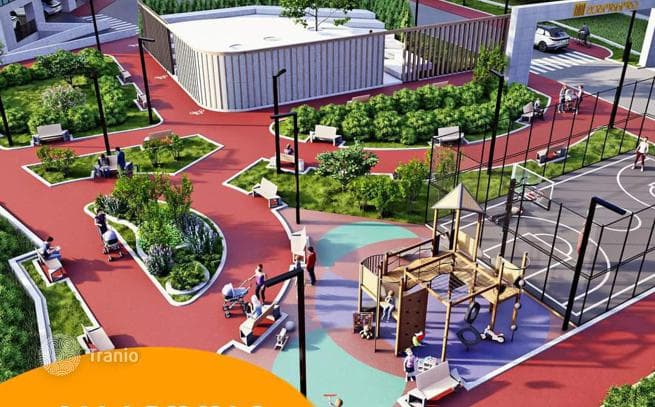 2-комнатная квартира 36 м² на улице Крцаниси, Грузия