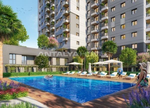 Апартаменты в Стамбуле, Турция, 50 м2