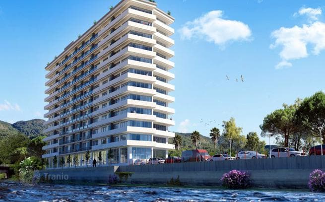 Современная квартира на курорте Чакви с 1 спальней, общей площадью 47, 5 м², 7/12 этаж., фото 3