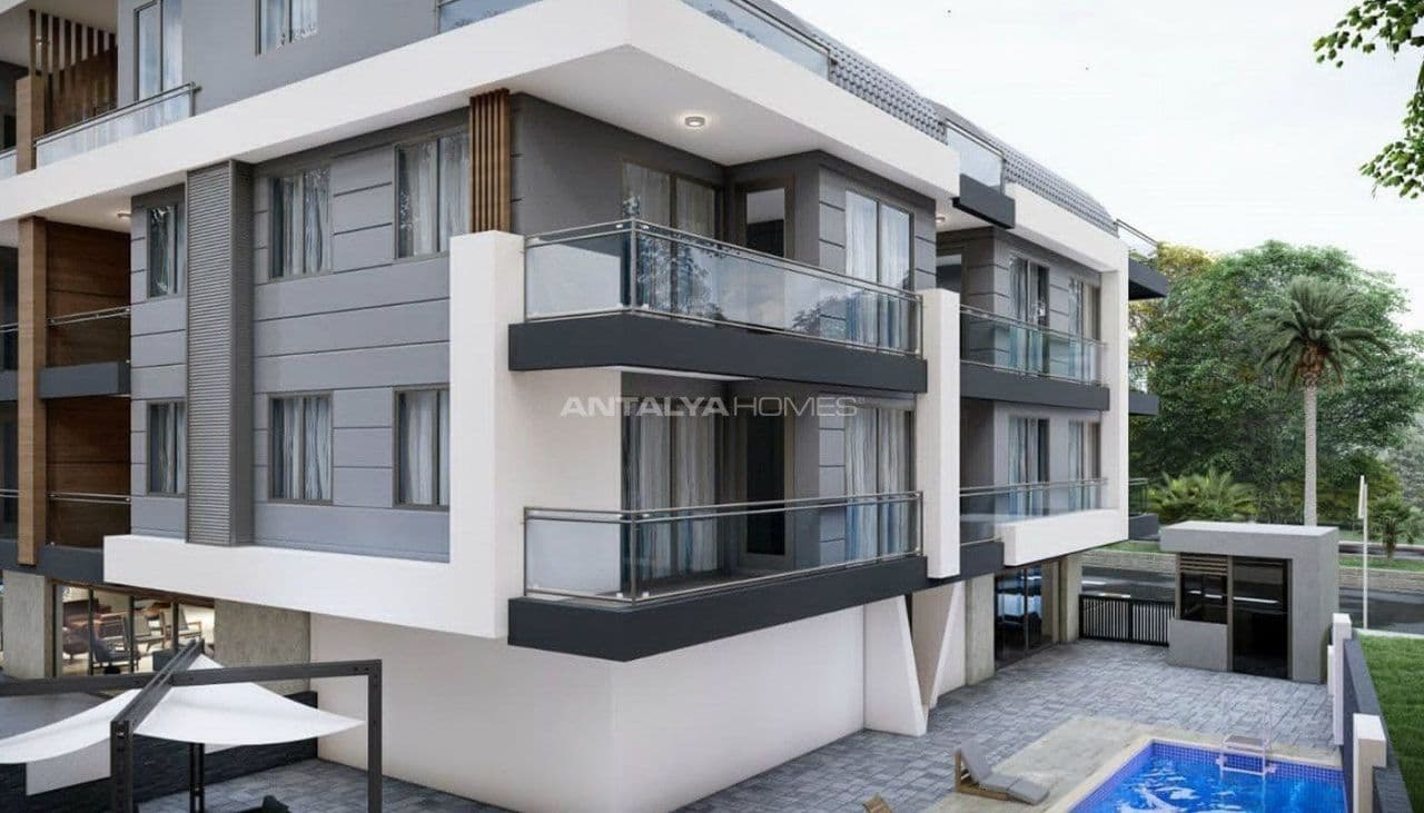 Апартаменты в Анталии, Турция, 60 м2, фото 2