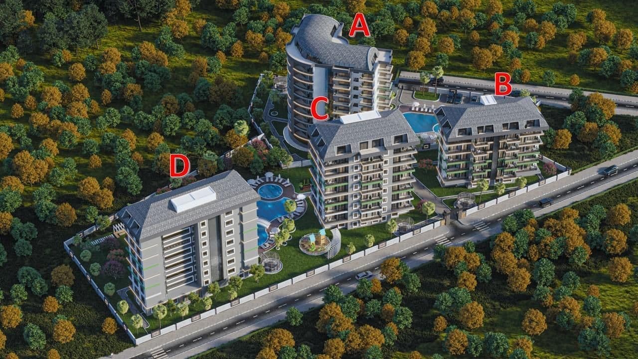 Пентхаус в Авсалларе, Турция, 191 м2