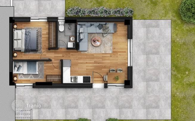 2-комнатные апартаменты в новостройке 64 м² в Никити, Греция, фото 3