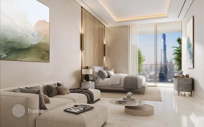 Новая высотная резиденция Fairmont Residences Solara Tower с бассейнами в пешей доступности от Бурдж Халифа, Business Bay, Дубай, ОАЭ, фото 2