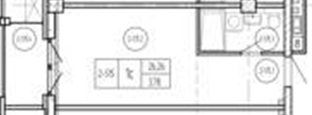 1 к. квартира 30.04 кв. м, 8/9 этаж. ЖК Лучи. Azimut Park Hotel Premier, Анапа, Россия