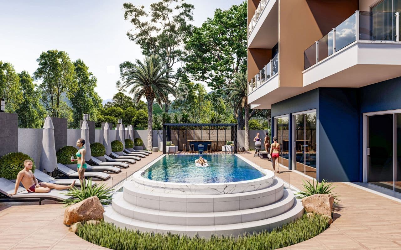 Пентхаус в Авсалларе, Турция, 90 м2, фото 4