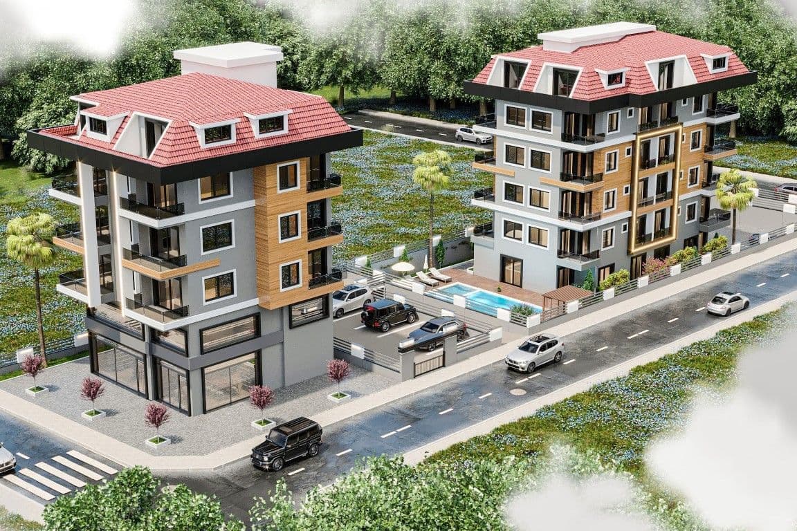 Квартира в Кестеле, Турция, 58 м2