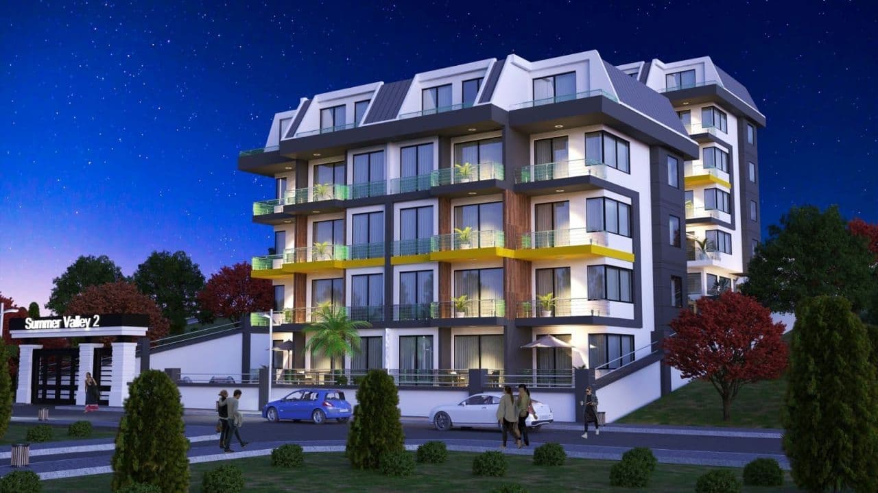 Квартира в Кестеле, Турция, 50 м2