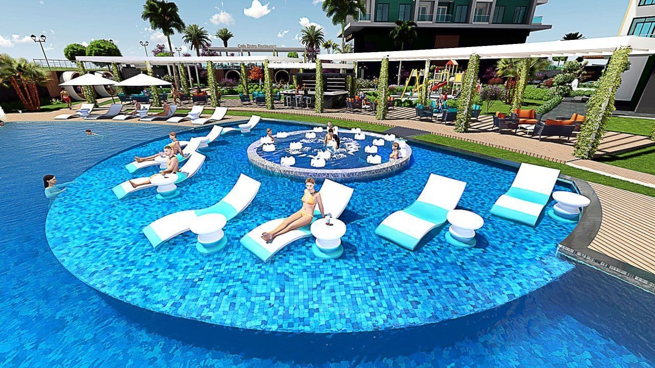 Квартира в Алании, Турция, 55 м2, фото 3
