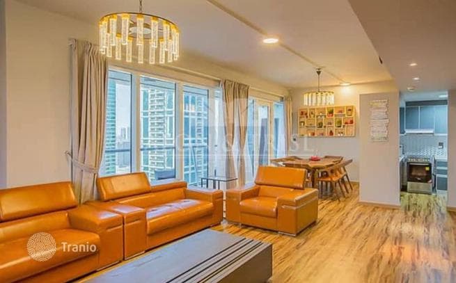 Трёхкомнатная квартира возле канала в Dubai Marina, Дубай, ОАЭ