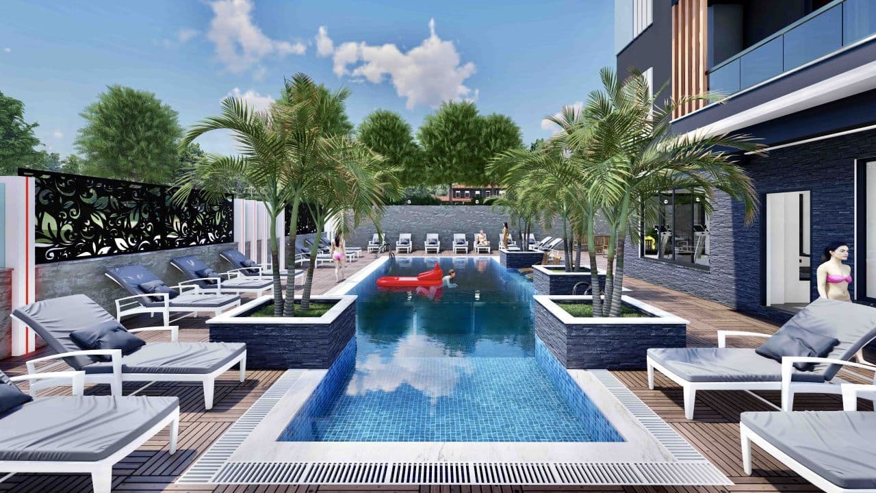 Квартира в Авсалларе, Турция, 50 м2, фото 3