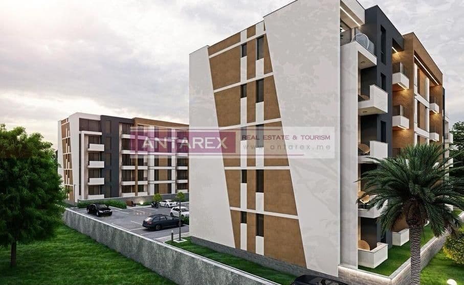 Апартаменты в Улцине, Черногория, 39 м², фото 3