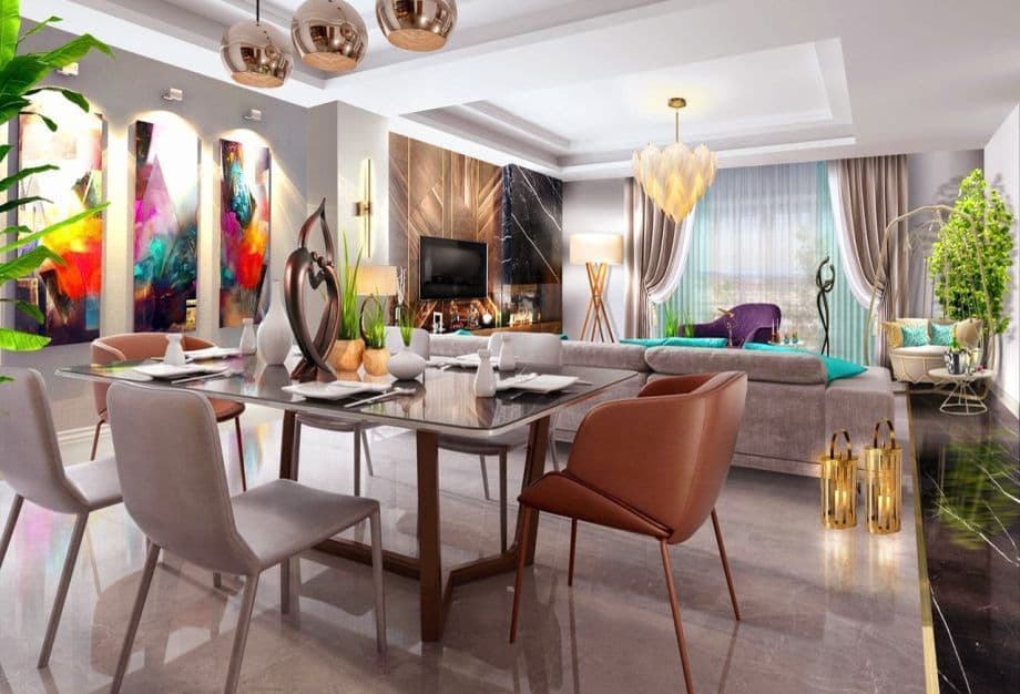 Квартира в Бодруме, Турция, 90 м², фото 2