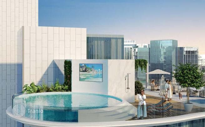 Первоклассные апартаменты в жилом комплексе Chic Tower прямо у канала, район Business Bay, Дубай, ОАЭ, фото 4