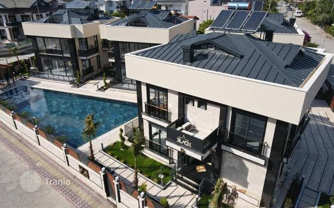 Роскошные триплексные виллы 4+1 на продажу в Кемере Гёйнюк, Анталия, фото 3