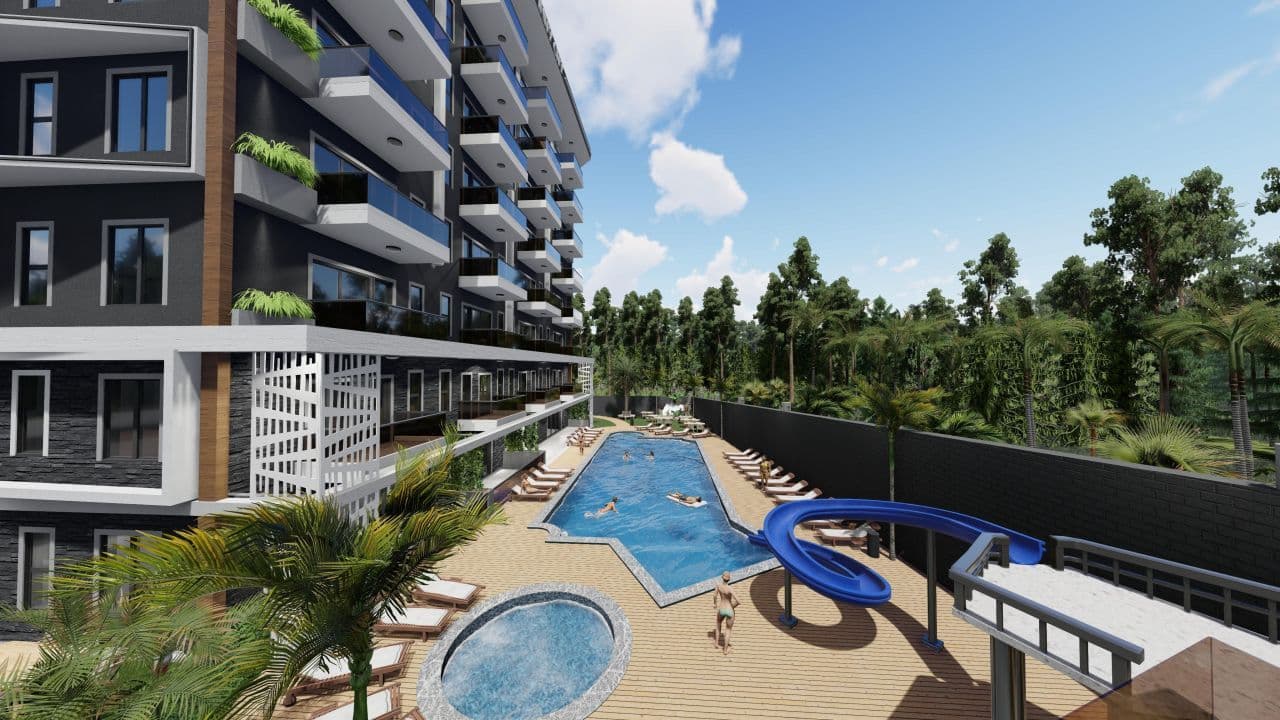 Квартира в Авсалларе, Турция, 55 м2, фото 4