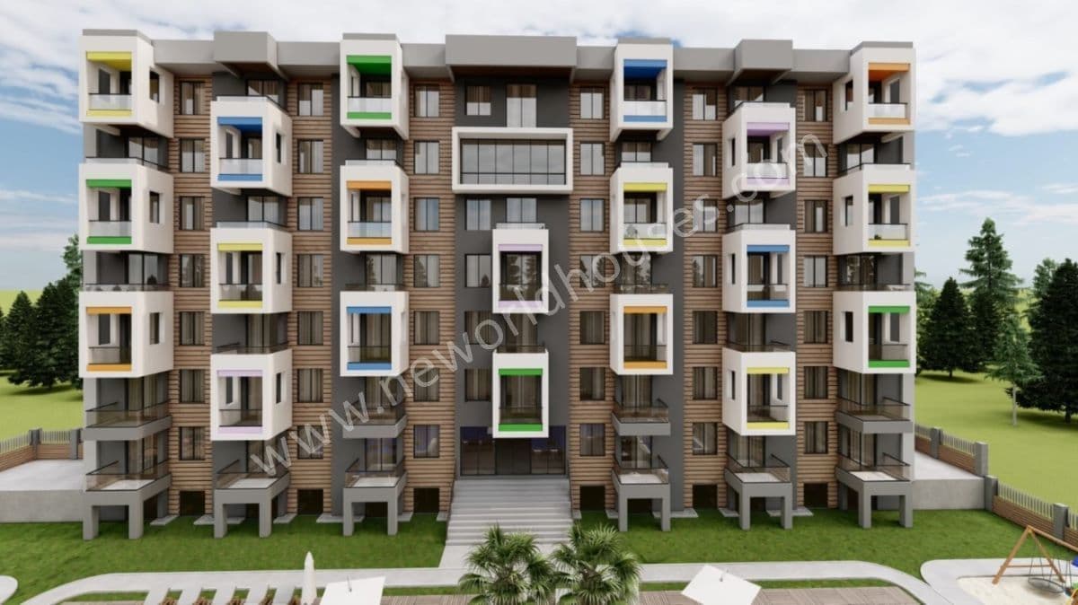 Апартаменты в Анталии, Турция, 43 м², фото 2