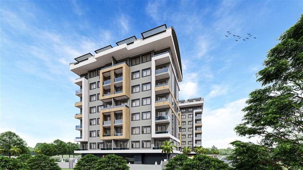 Квартира в Авсалларе, Турция, 44 м2