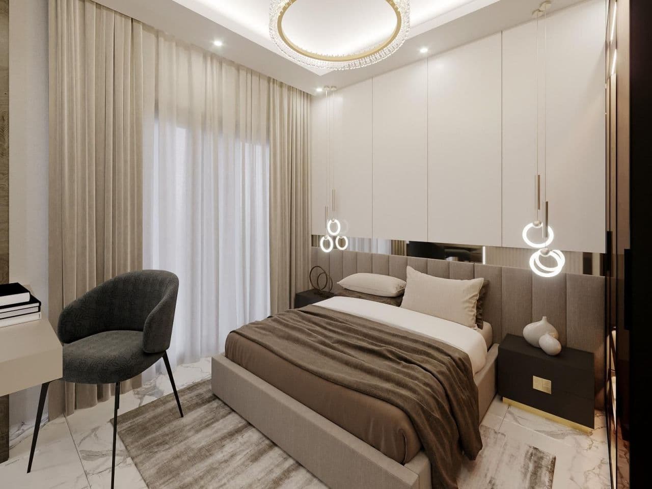 Пентхаус в Авсалларе, Турция, 77 м2, фото 3