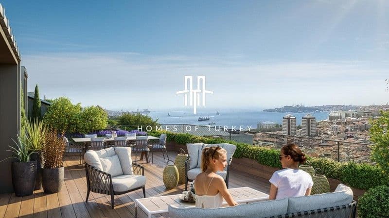 Апартаменты в Стамбуле, Турция, 90 м2