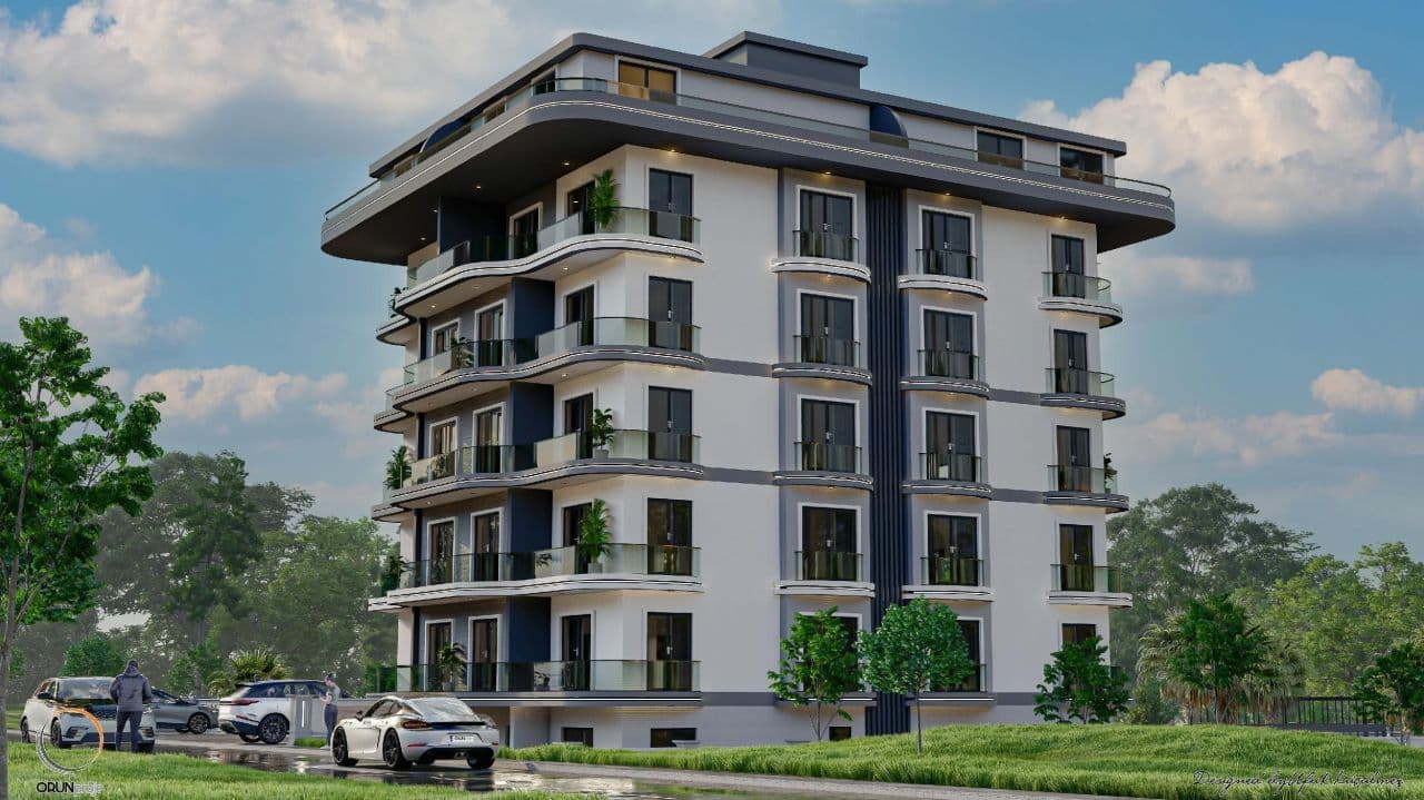 Квартира в Кестеле, Турция, 53 м2