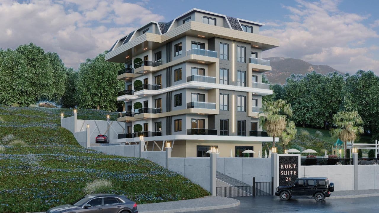 Квартира в Кестеле, Турция, 90 м2