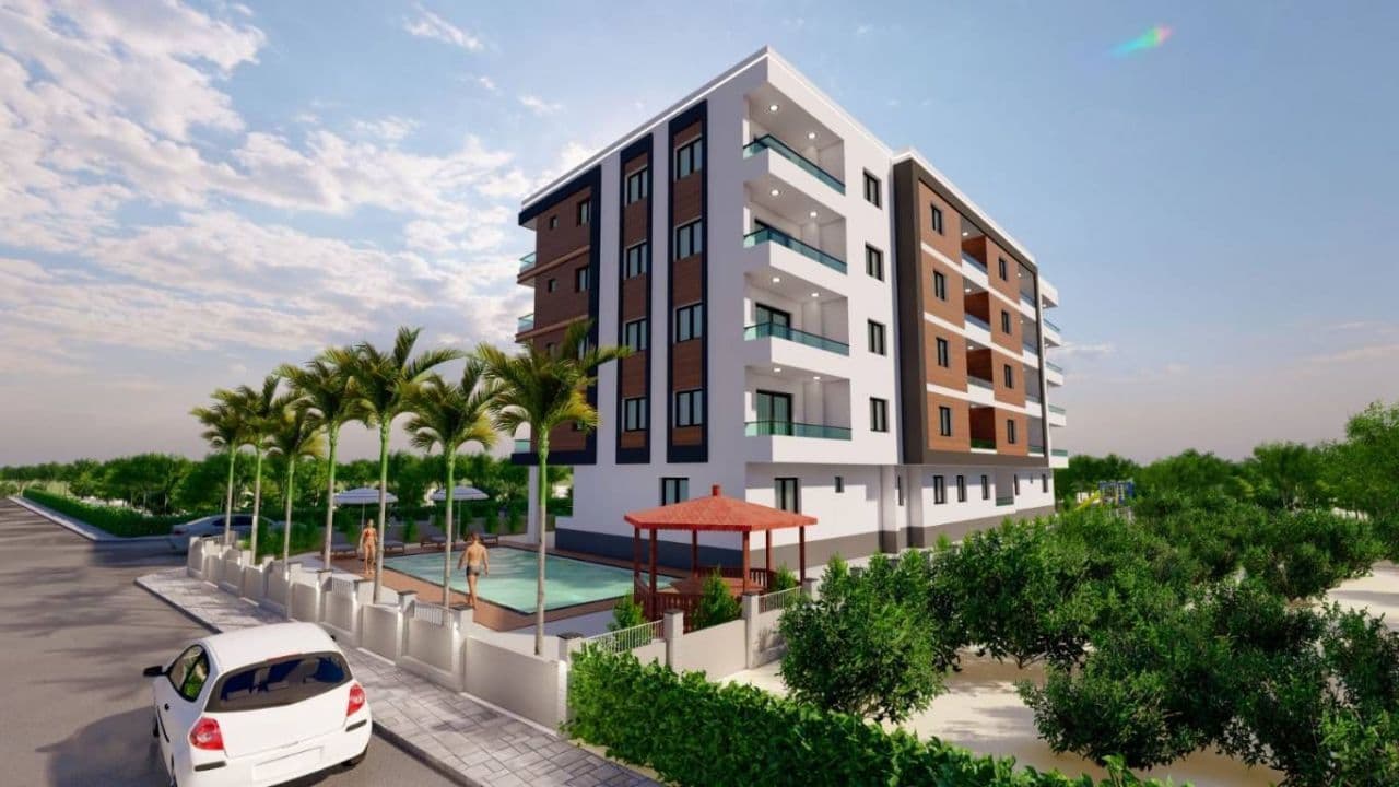Апартаменты в Мерсине, Турция, 115 м2