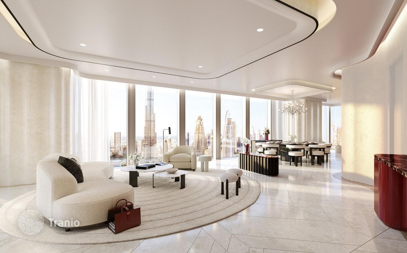 Элитная резиденция Baccarat Residences в самом центре района Downtown Dubai, Дубай, ОАЭ