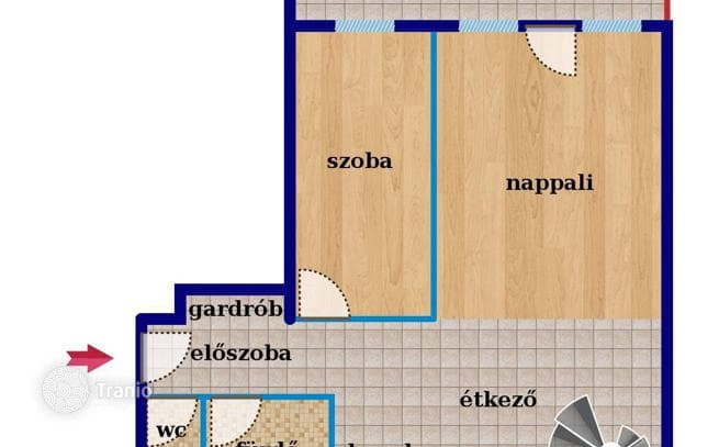 5-комнатная квартира 91 м² в Районе XIII, Венгрия