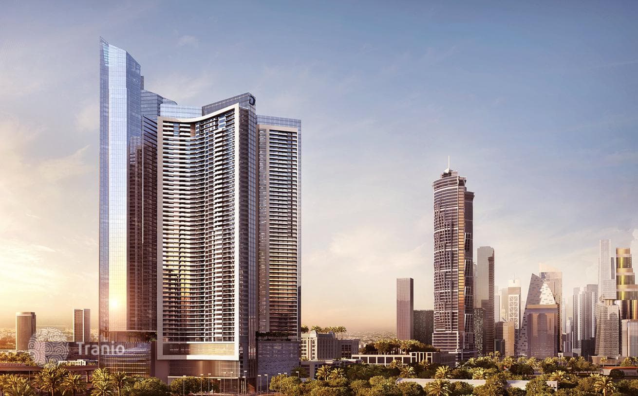 Жилой комплекс Aykon Heights с видом на гавань, водный канал и город, Business Bay, Дубай, ОАЭ, фото 5