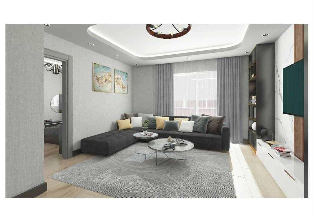 Апартаменты в Мерсине, Турция, 90 м2