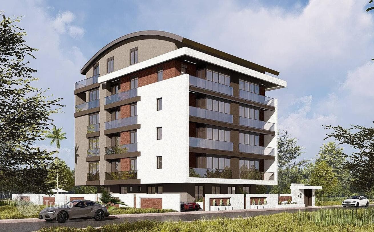 Инвестиционные Квартиры 1+1 в Новом Проекте в Анталии, фото 3