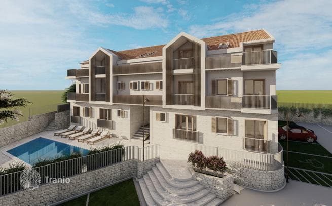 1-комнатные апартаменты в новостройке 55 м² в Рисане, Черногория, фото 2