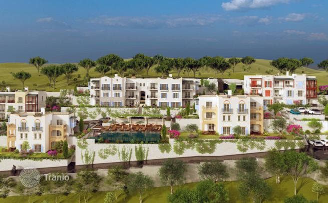 3-комнатные апартаменты в новостройке 75 м² в Бодруме, Турция
