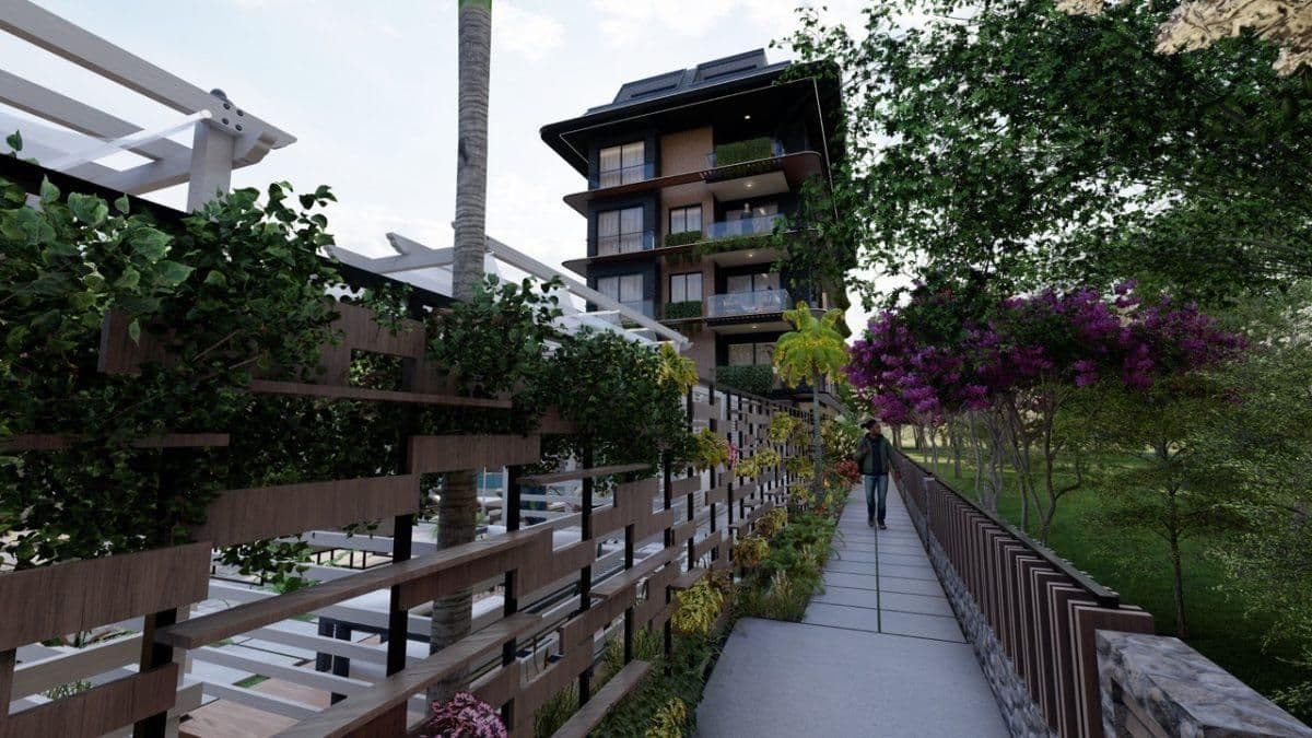 Квартира в Кестеле, Турция, 52 м2, фото 4