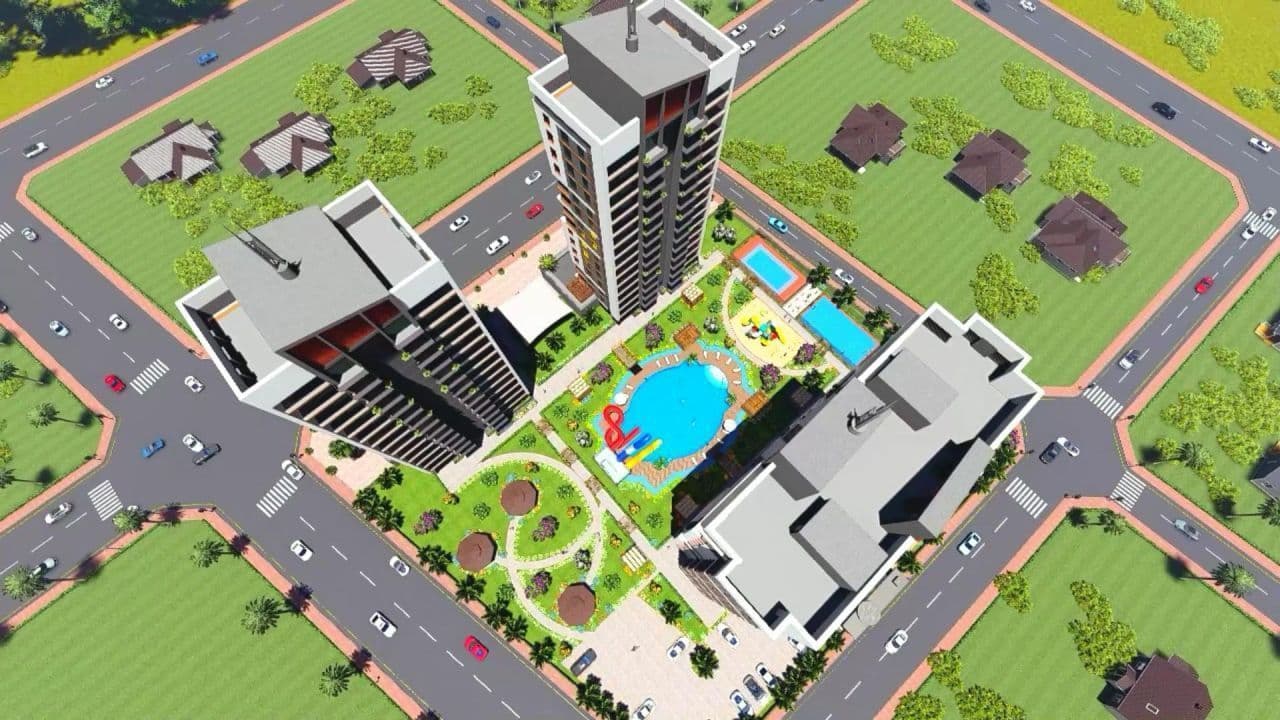 Квартира в Мерсине, Турция, 63 м2