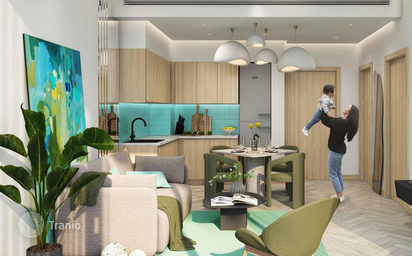 Новая резиденция Evergreens с бассейном, зеленой зоной и торговым центром, Damac Hills 2, Дубай, ОАЭ, фото 2