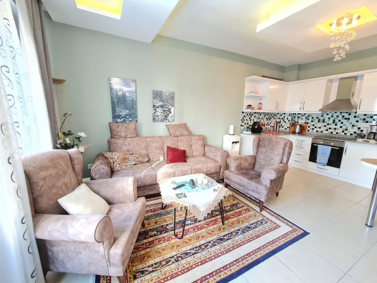 Квартира в Алании, Турция, 110 м2