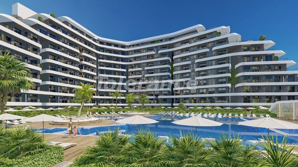Апартаменты в Анталии, Турция, 90 м2