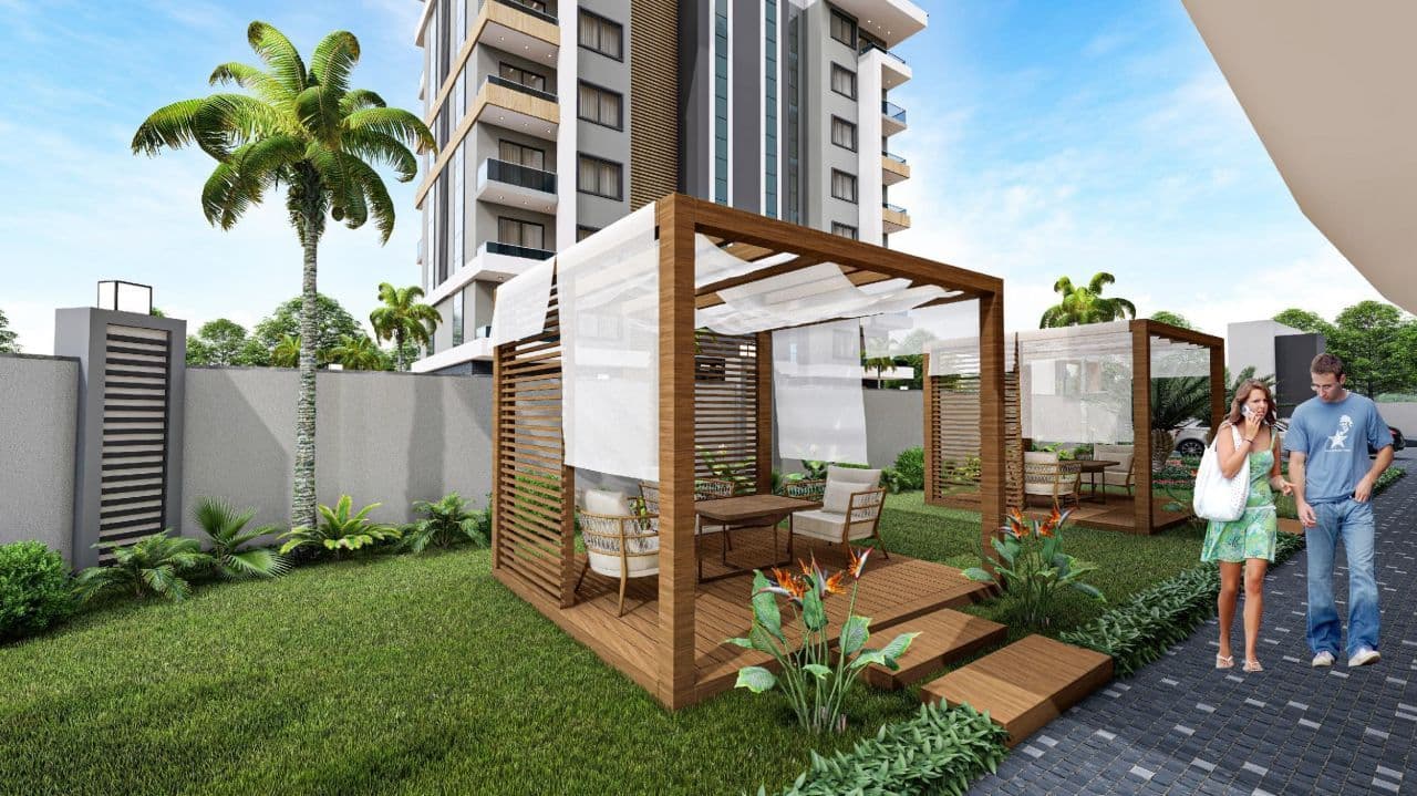 Квартира в Авсалларе, Турция, 43 м2