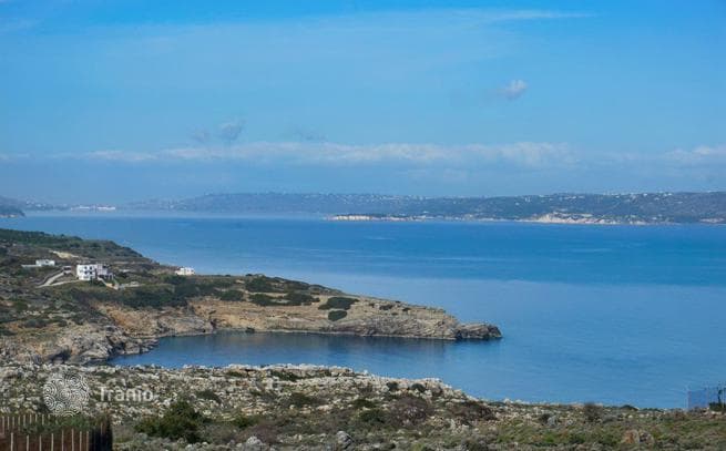 Земельный участок с видом на горы и море в Коккино Хорио, Крит, Греция