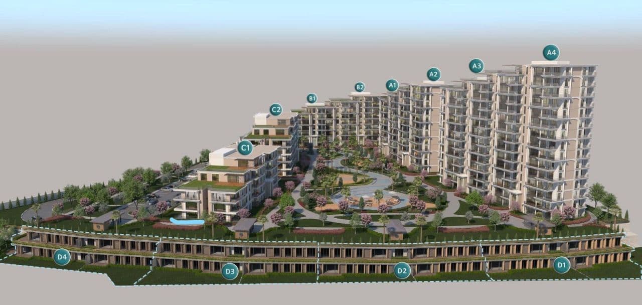 Апартаменты в Стамбуле, Турция, 241.66 м2