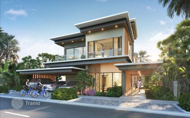 Новая резиденция Portofino с пляжем, бассейнами и бизнес-центром, Damac Lagoons, Дубай, ОАЭ, фото 3
