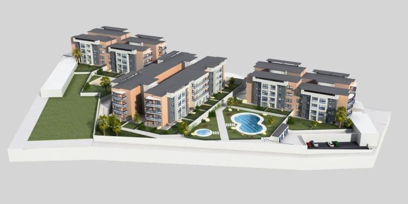 Апартаменты в Вильяхойосе, Испания, 55 м2