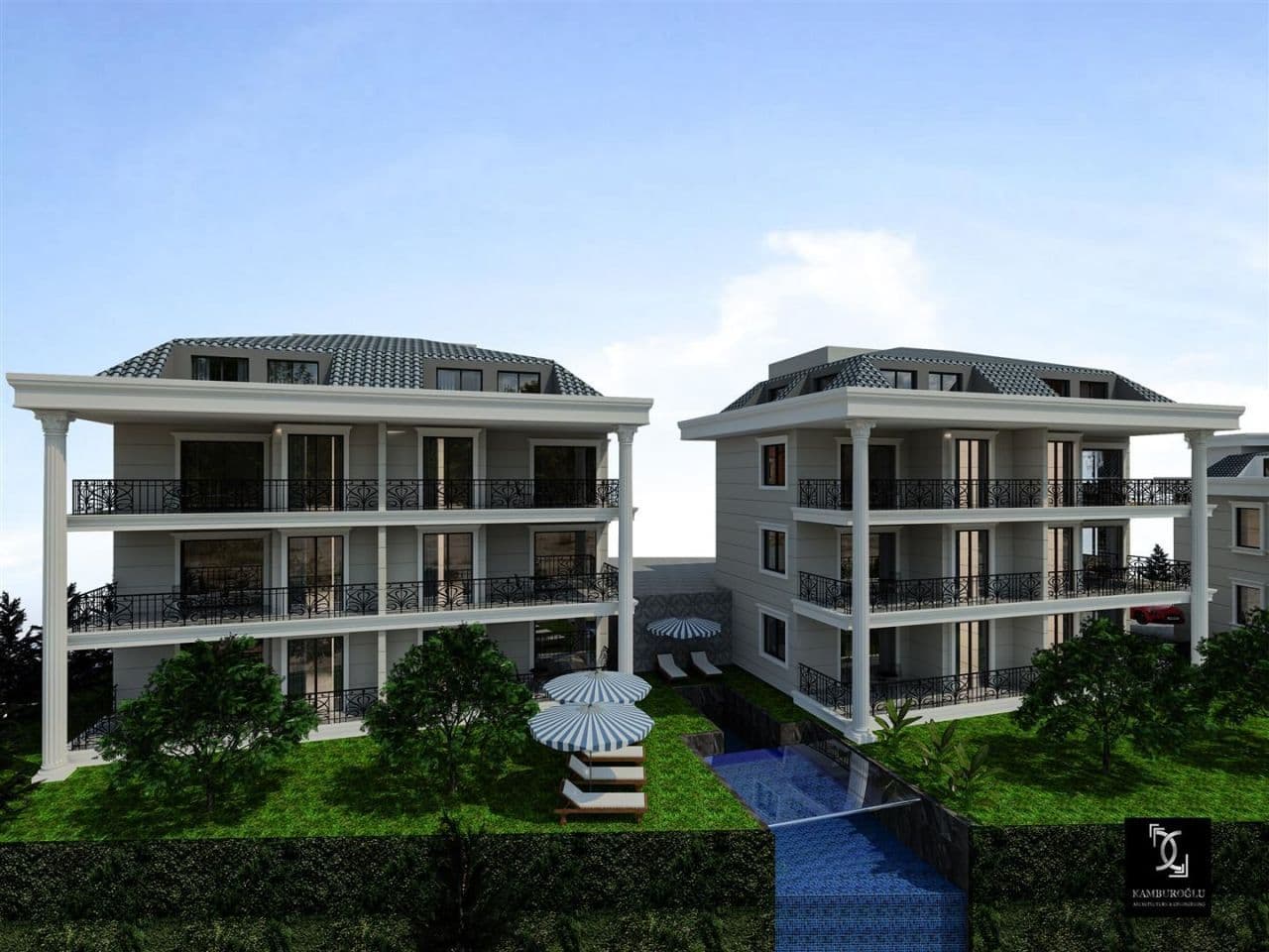 Квартира в Кестеле, Турция, 55 м2